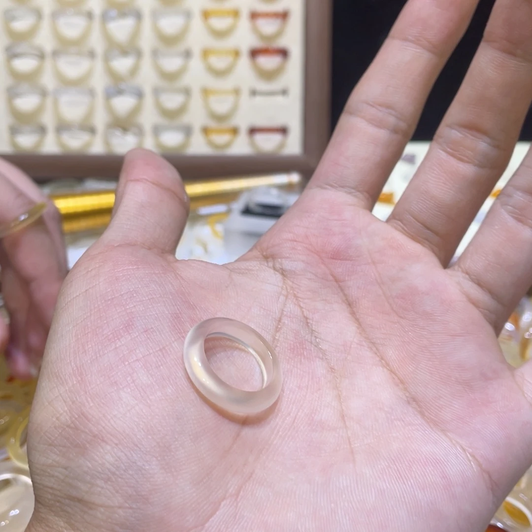 玛瑙/玉髓合金戒指24号港11