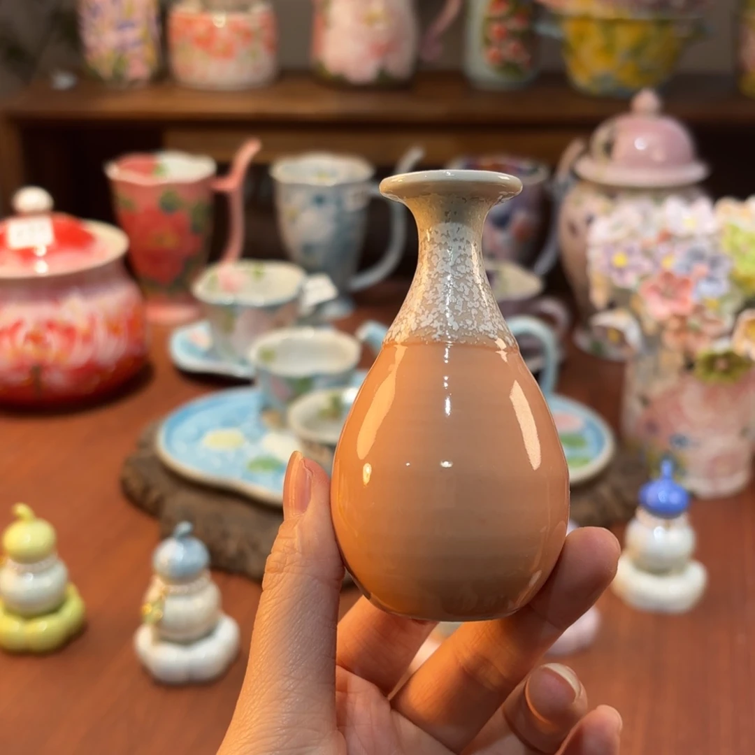 瓷片景德镇手绘高温釉下彩陶瓷茶具