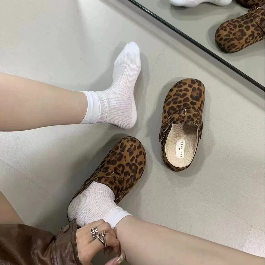 春款法式拖鞋女新款配裙子仙女风包头透气拖鞋6133