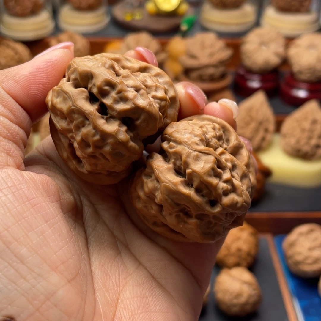 云***A把件文玩核桃蛤蟆40+