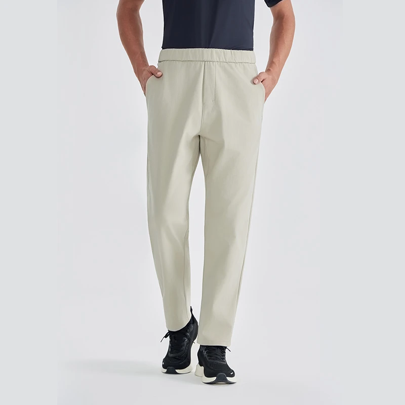 春秋男士轻量速干长裤薄款透气健身男款运动裤纯色简约男生休闲裤