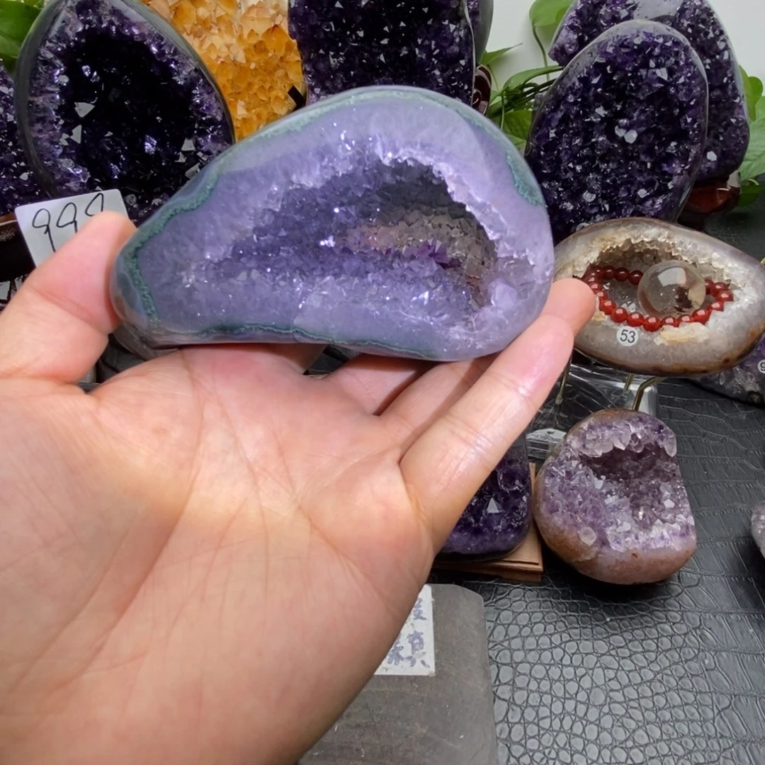 大型摆件（非配饰）紫晶未镶嵌