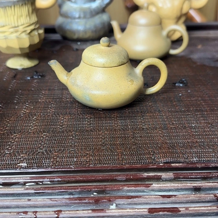 紫砂茶壶坭兴陶柴烧