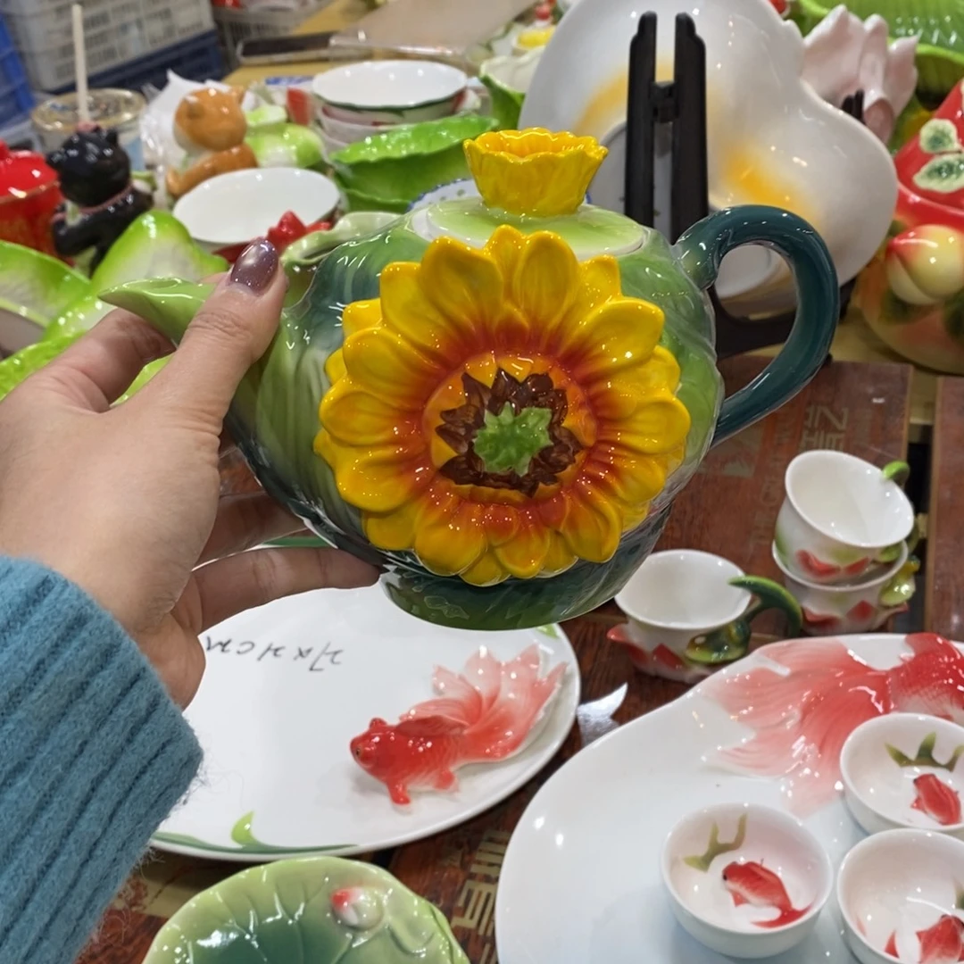 釉下彩陶瓷陶瓷陶瓷
