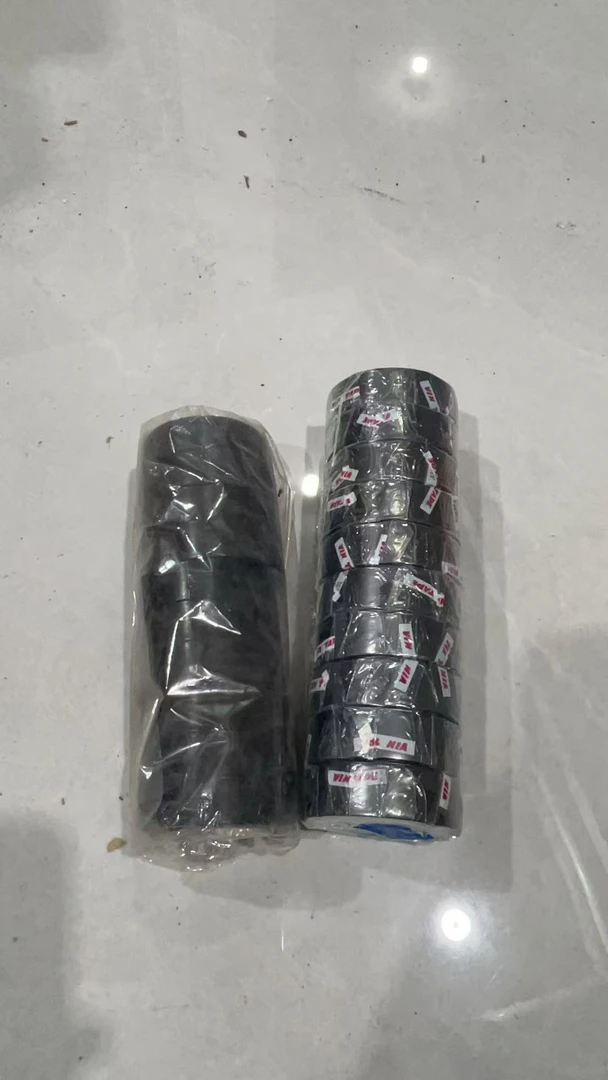 10卷电工胶带颜色随机发电池夹