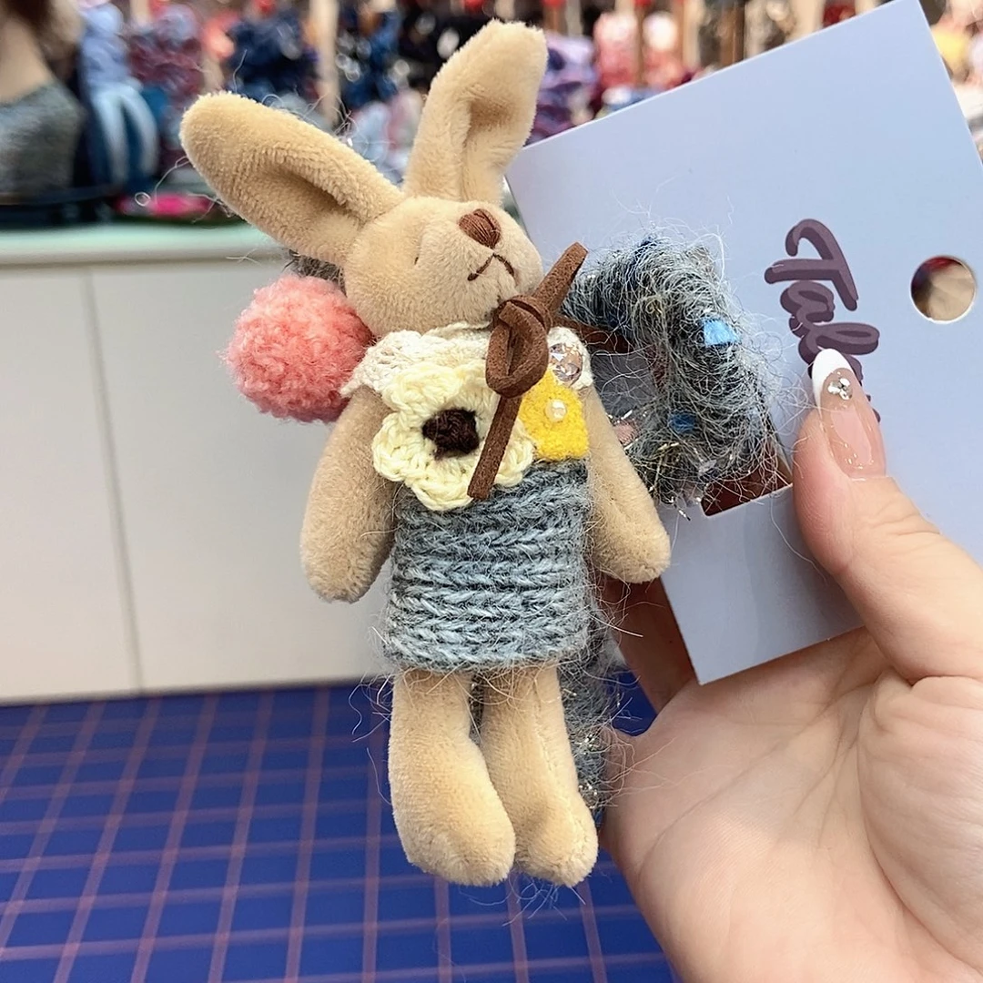 布艺铁合金抓夹 13公分