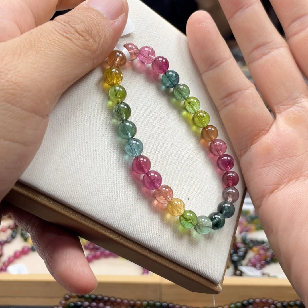 未镶嵌碧玺手串7mmmmmmmmmmm