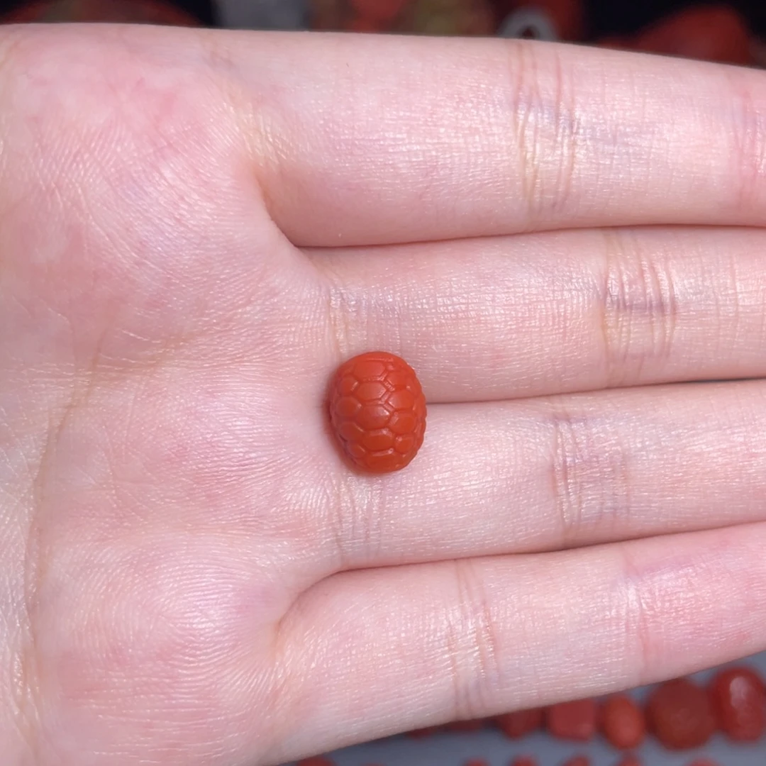 南红玛瑙富甲天下8.5mm未镶嵌
