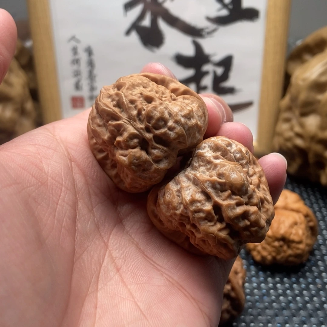 吊坠文玩核桃38全品蛤蟆头