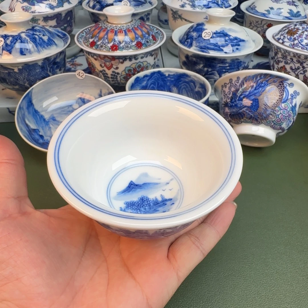 纯手工纯手绘茶具56