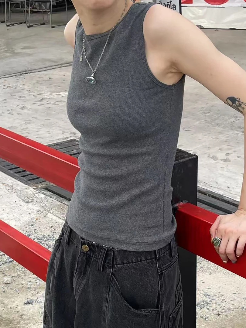 MMBBT【休闲背心】遮副乳棉背心