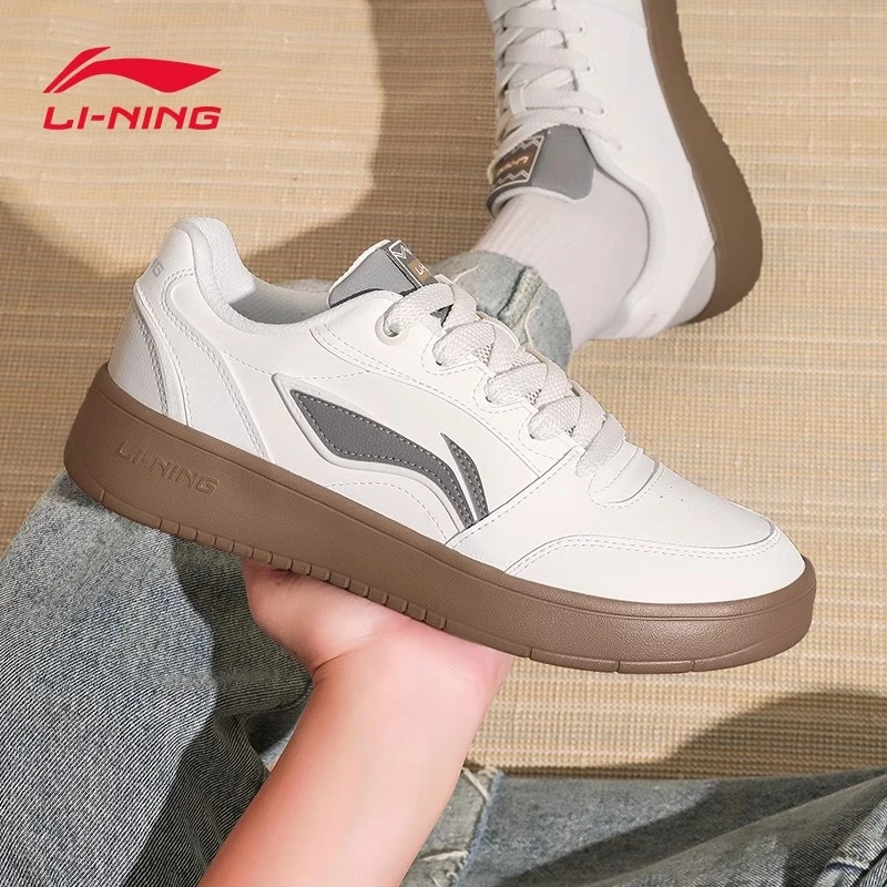 李宁元宝v3男鞋板鞋2025百搭增高时尚秋季新款潮流低帮简约运动鞋