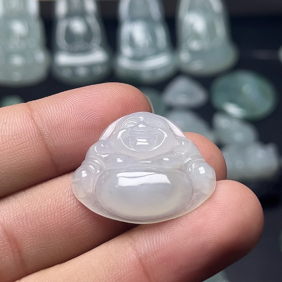 翡翠未镶嵌颈饰缅甸天然翡翠