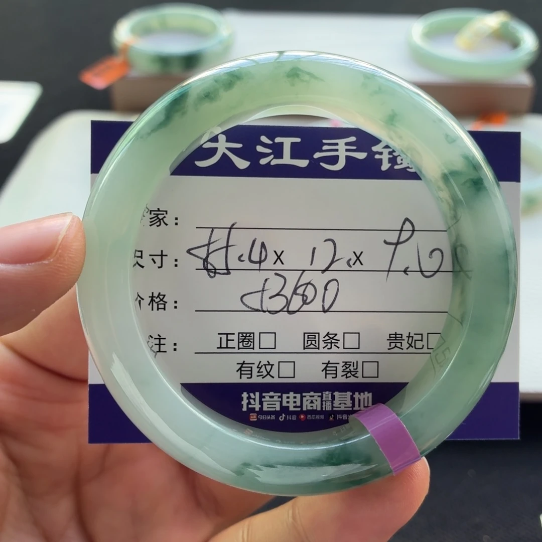 未镶嵌手镯翡翠