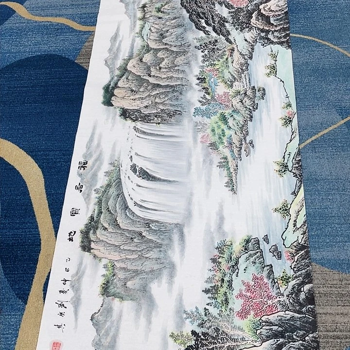 国画石*绘画作品刘广其画芯