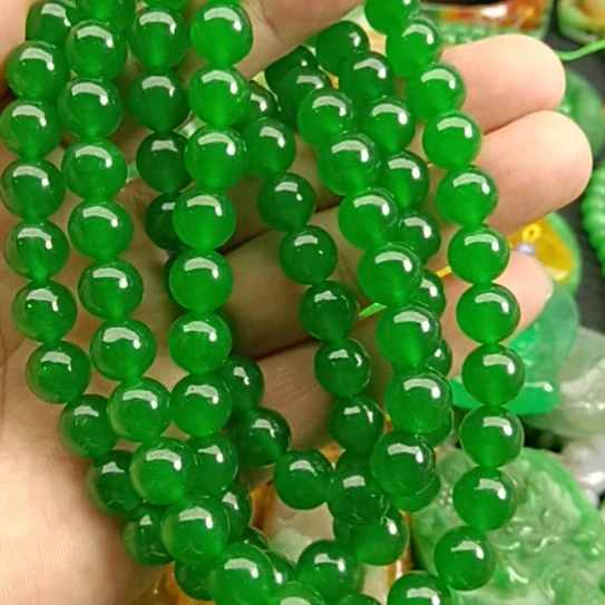 翡翠未镶嵌颈饰用****1