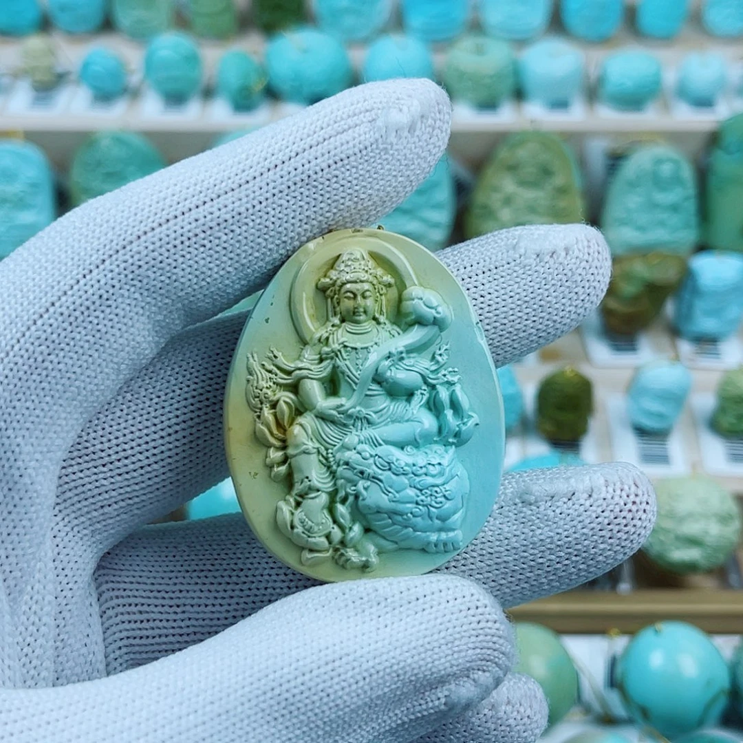 绿松石未镶嵌珠宝奇石