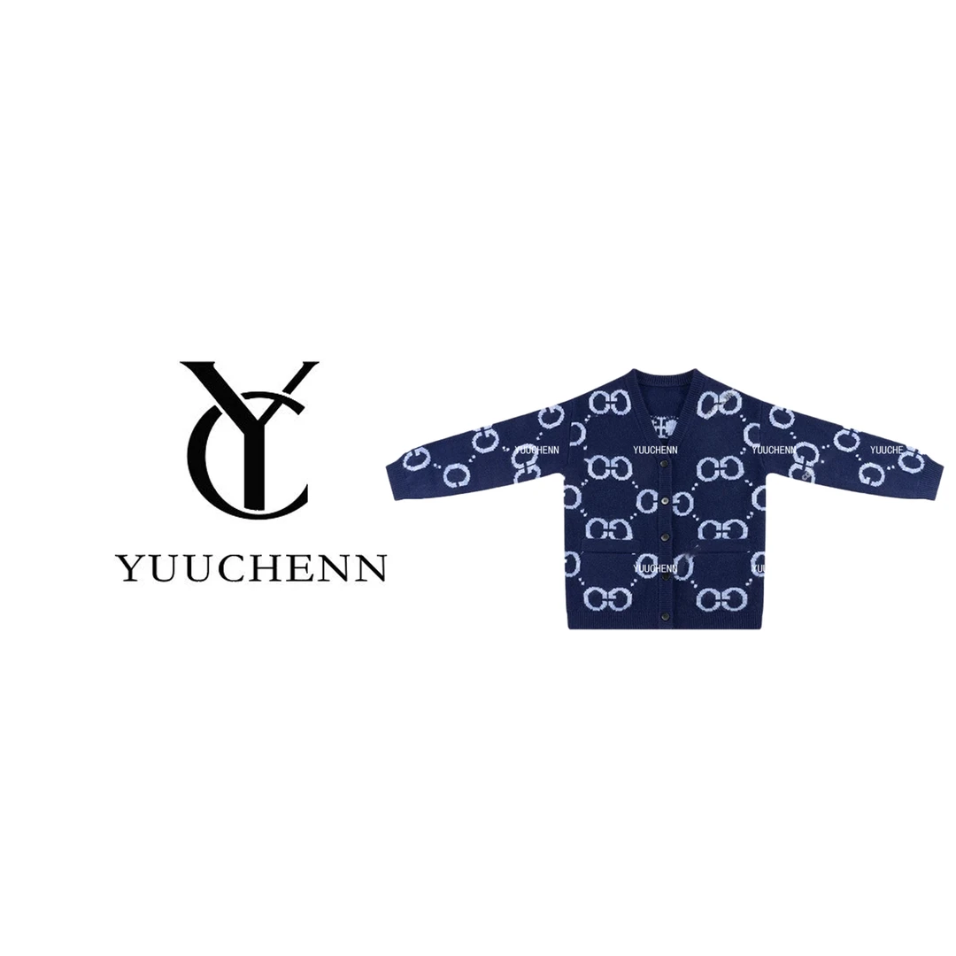 YUUCHENN羊毛毛针织衫外套女秋冬款落肩袖宽松毛衣CC1D2641