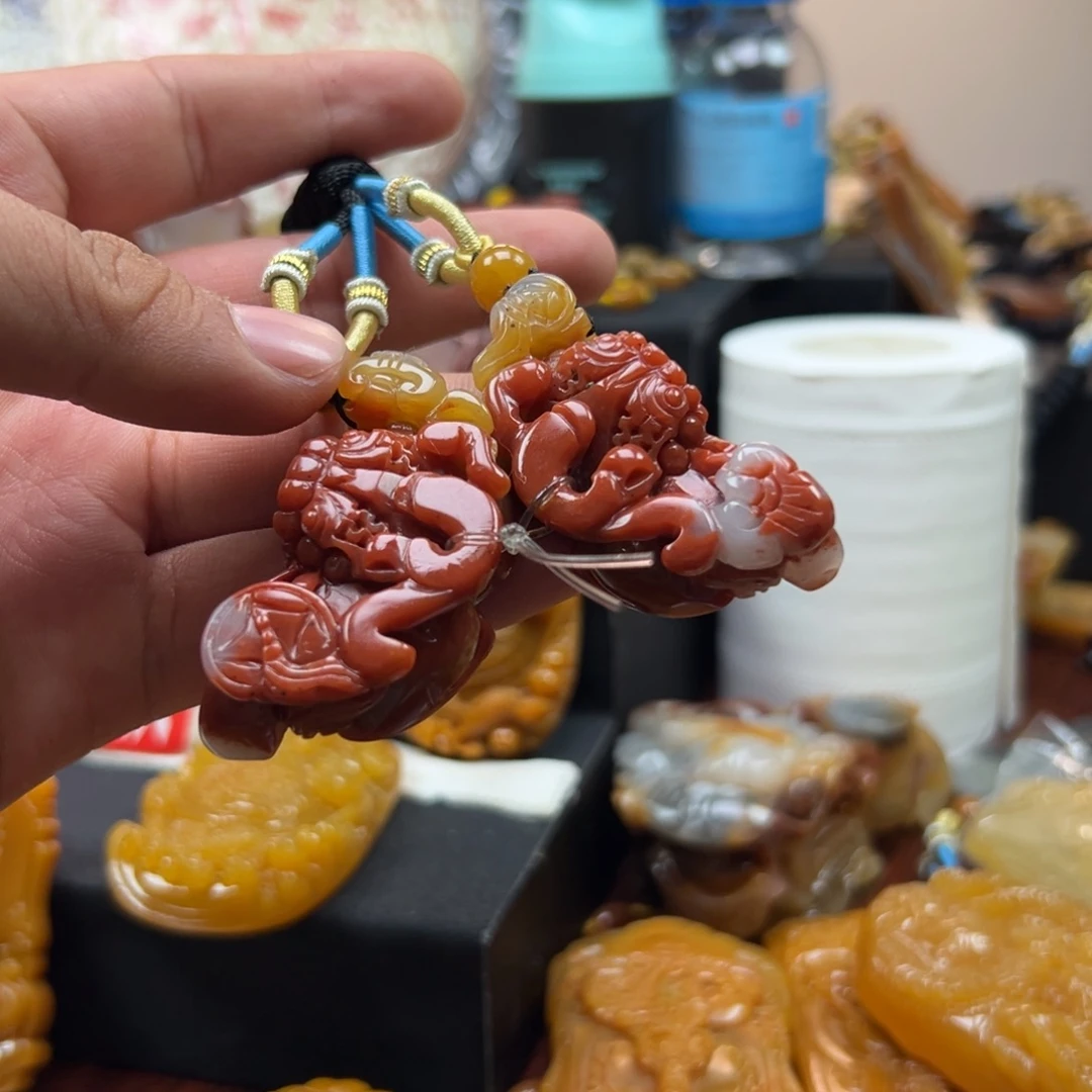 石英质玉（黄龙玉）未镶嵌hly