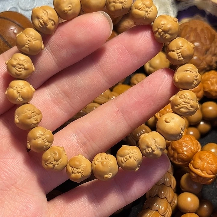 橄榄核手串/手链猴头1.2百态