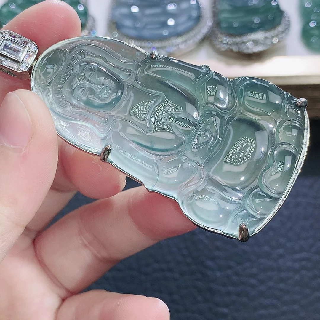 未镶嵌挂件翡翠翡翠