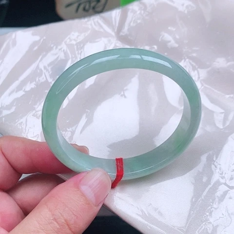 翡翠未镶嵌手镯55/56贵妃06