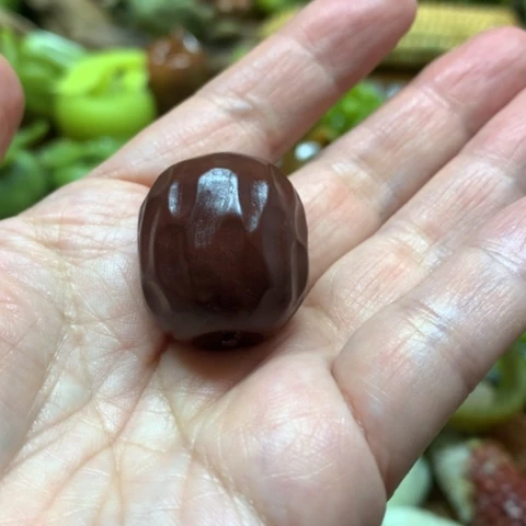 蛇纹石玉摆件未镶嵌东**日