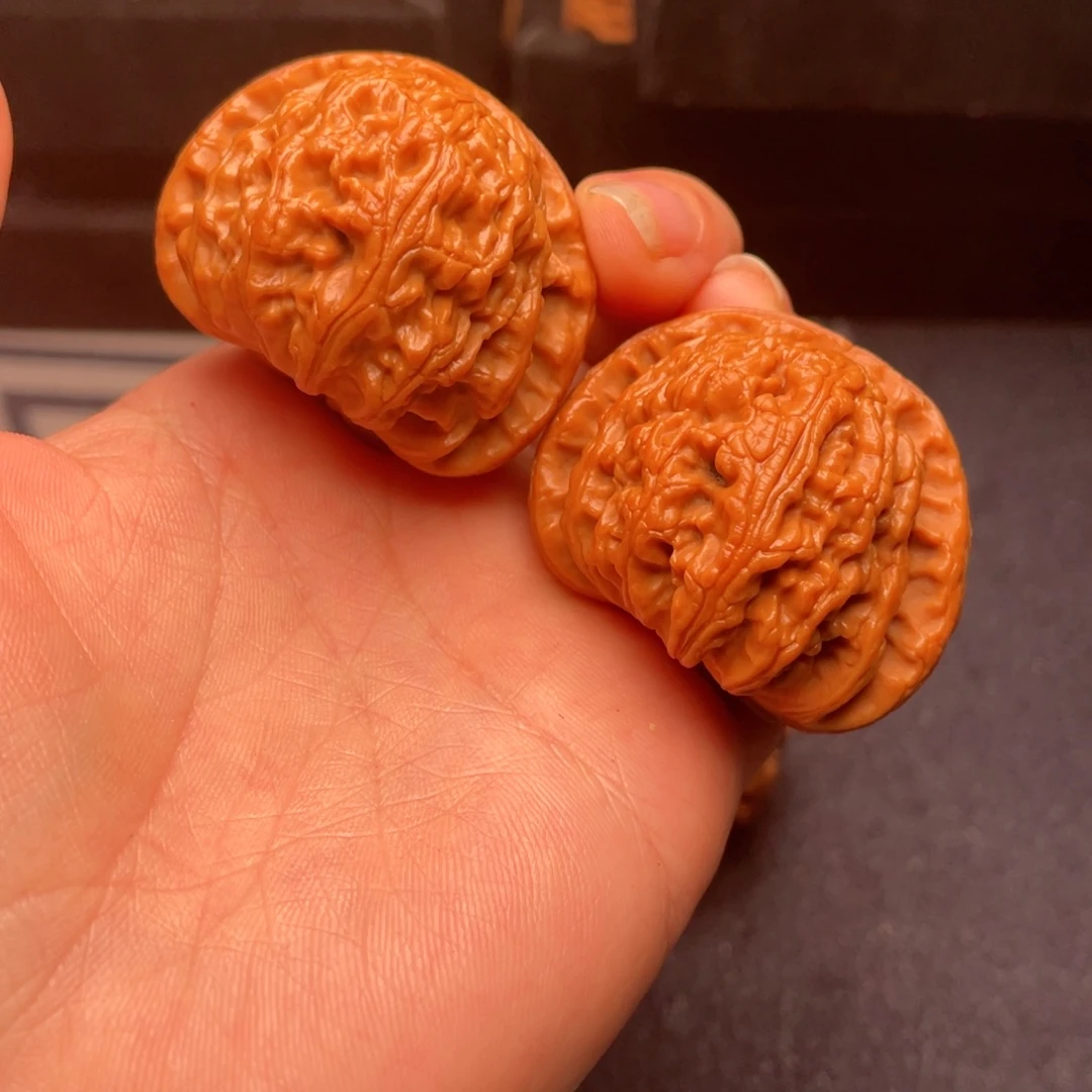 文玩核桃把件秦岭核桃10