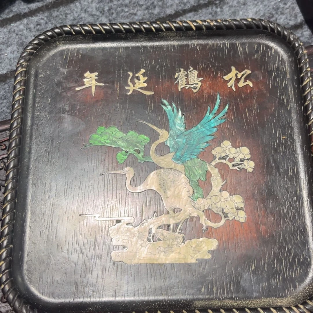 木非洲紫檀木雕牌匾挂匾