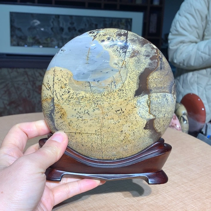 ，广西国画石摆件，收藏观赏