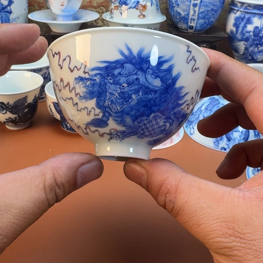 至***在陶杯子景德镇全手工手绘陶瓷