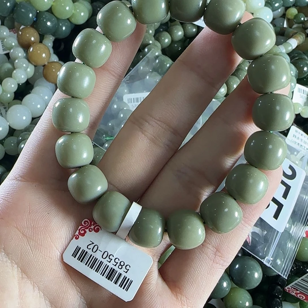 和田玉手链未镶嵌255