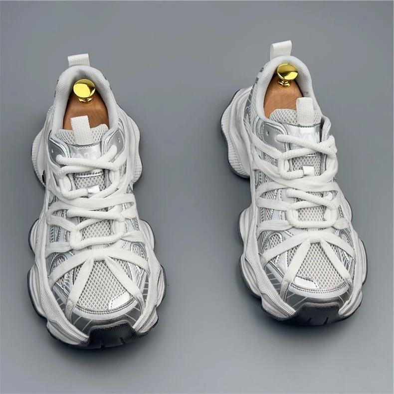 Louis Fordea/路易弗狄老爹鞋男款网面透气夏季男款透气网面老爹