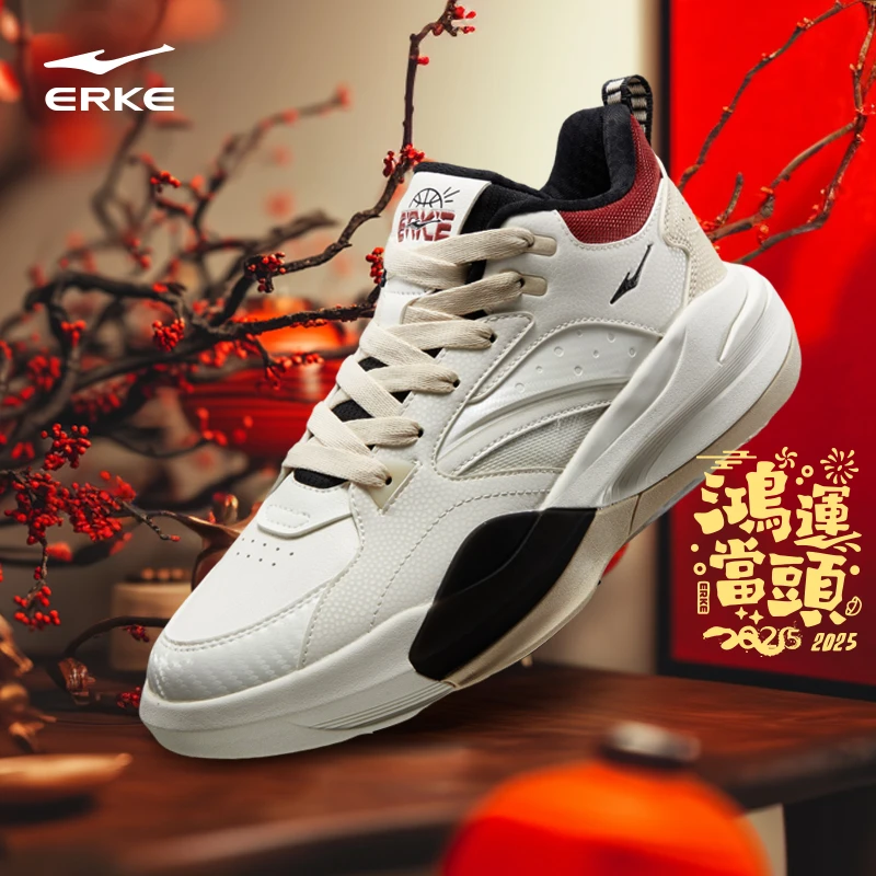 制霸-新年款丨鸿星尔克制霸板鞋厚底增高百搭潮鞋潮流春秋运动鞋