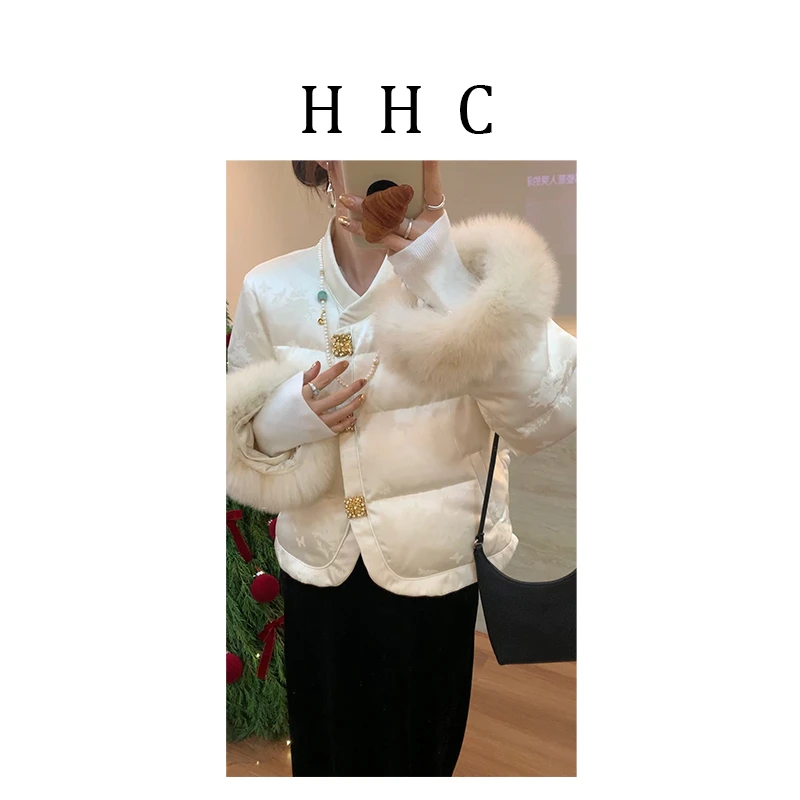 【花花菜】冬季新品东方，是当下也代表未来〖东方诗意〗新中式羽绒服