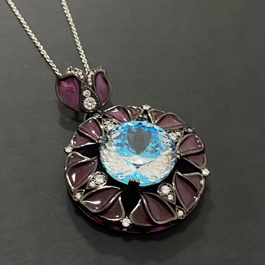 【南非定制】经典高级轻奢大气百搭吊坠  Xs22703