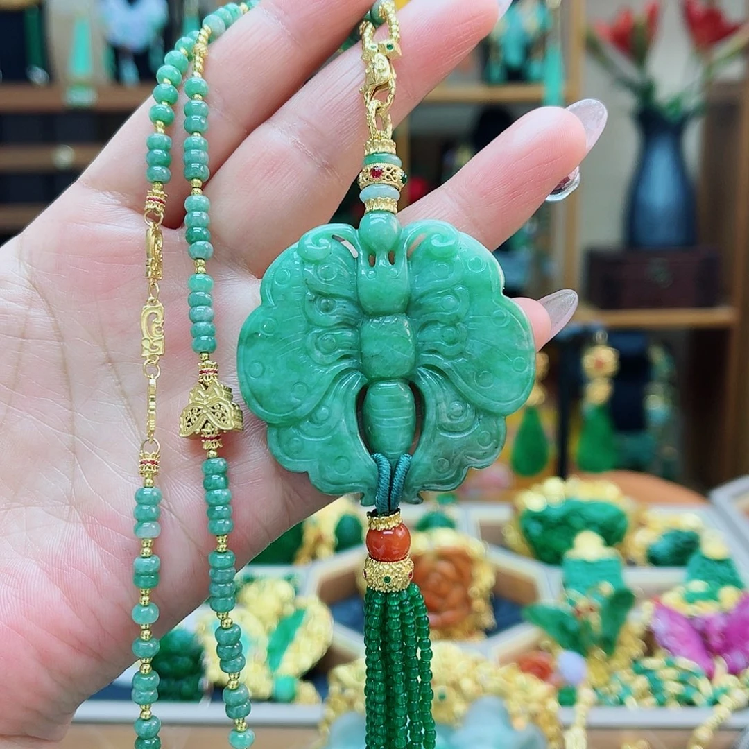 颈饰合金翡翠48小时鉴赏期