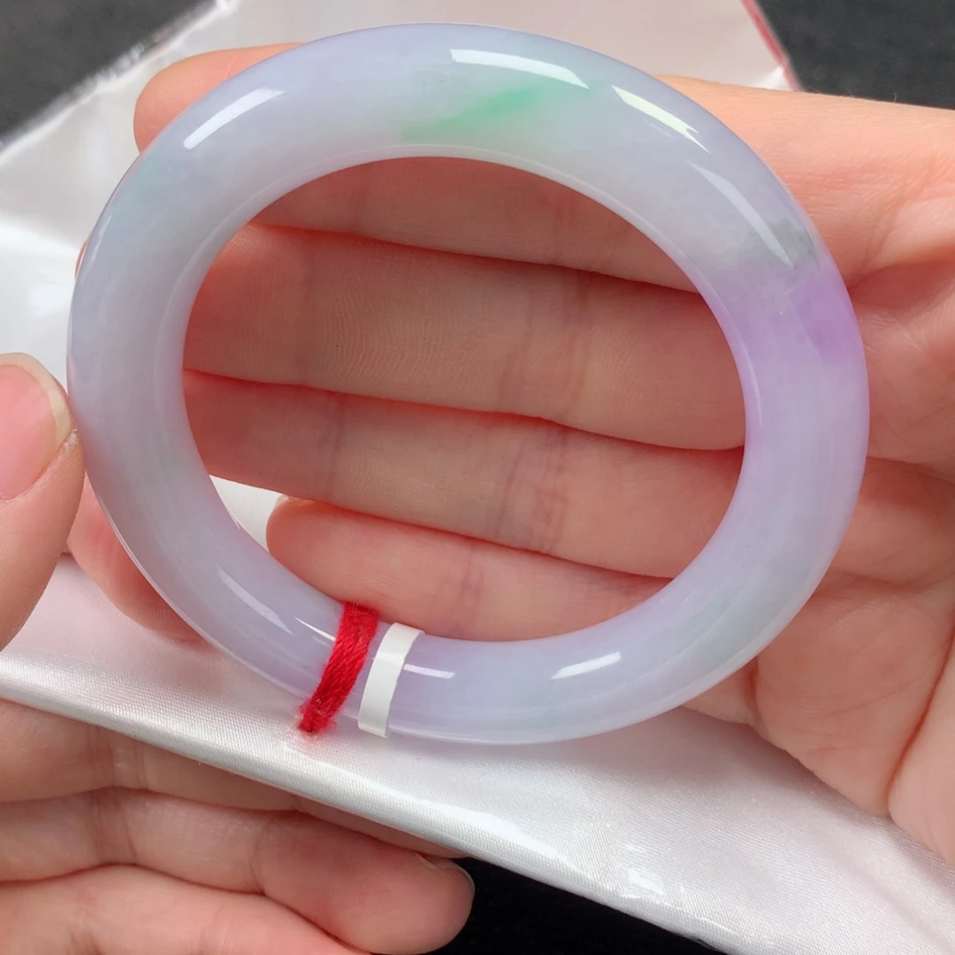 未镶嵌手镯翡翠缅甸天然翡翠手镯5455