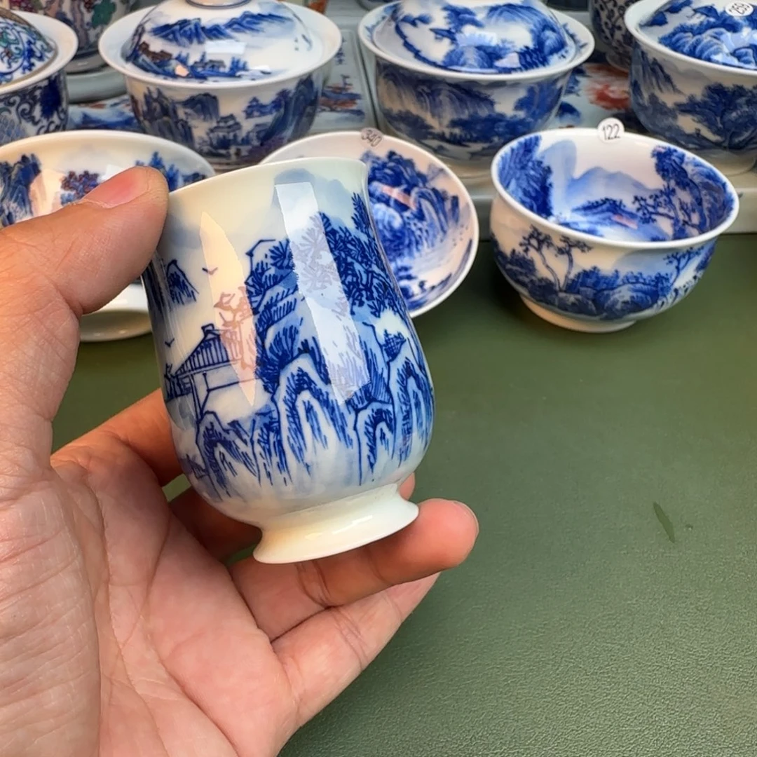 陶纯手工纯手绘茶具359