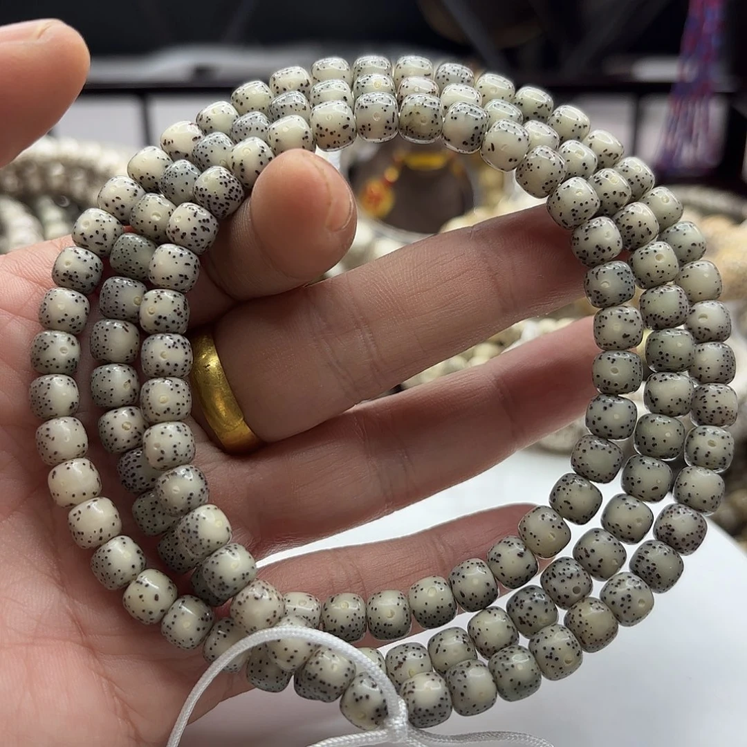 星月菩提手串76果冻大留白