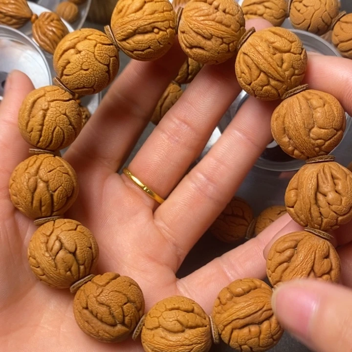 文玩核桃手串陕西五宝桃核22