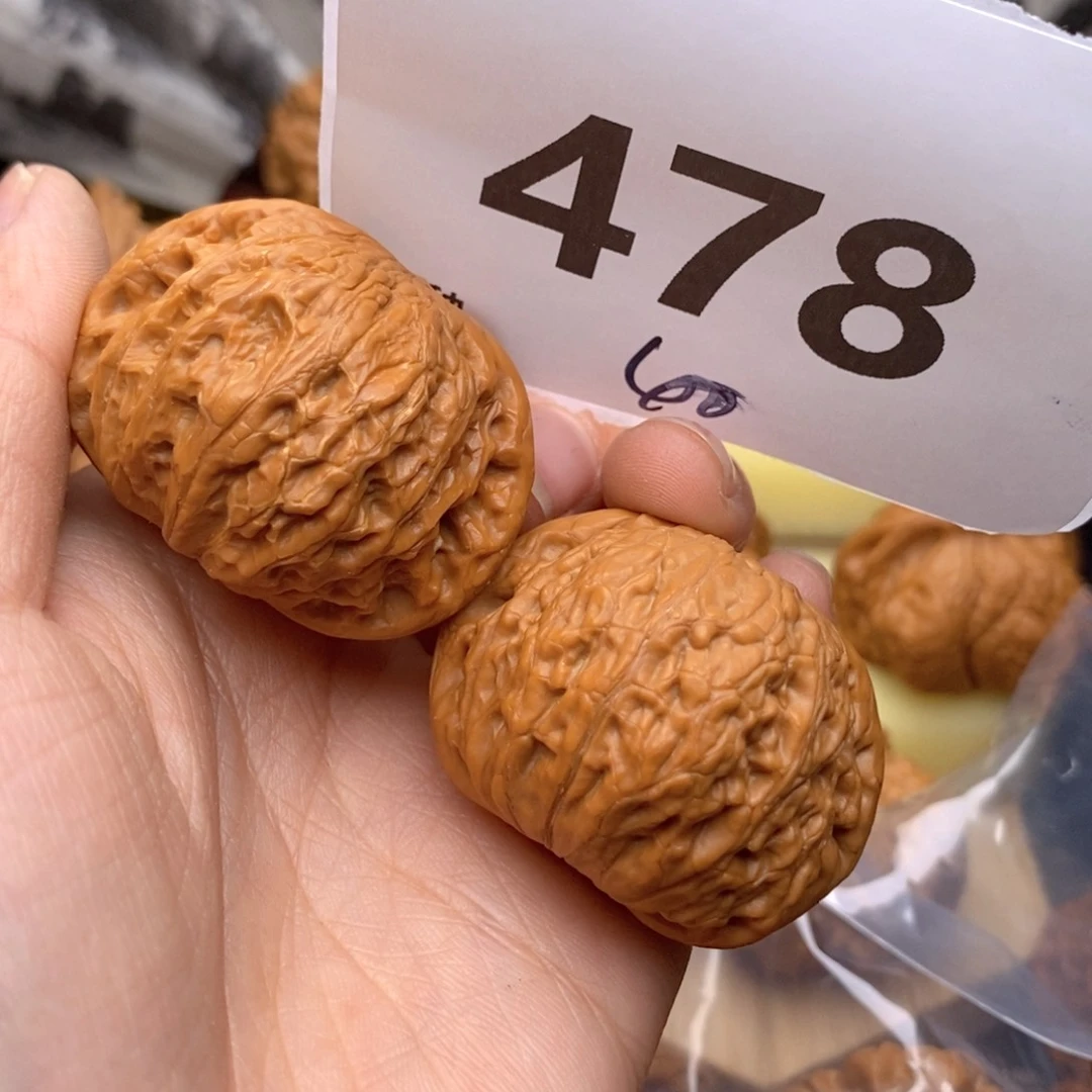 文玩核桃把件478号40锤