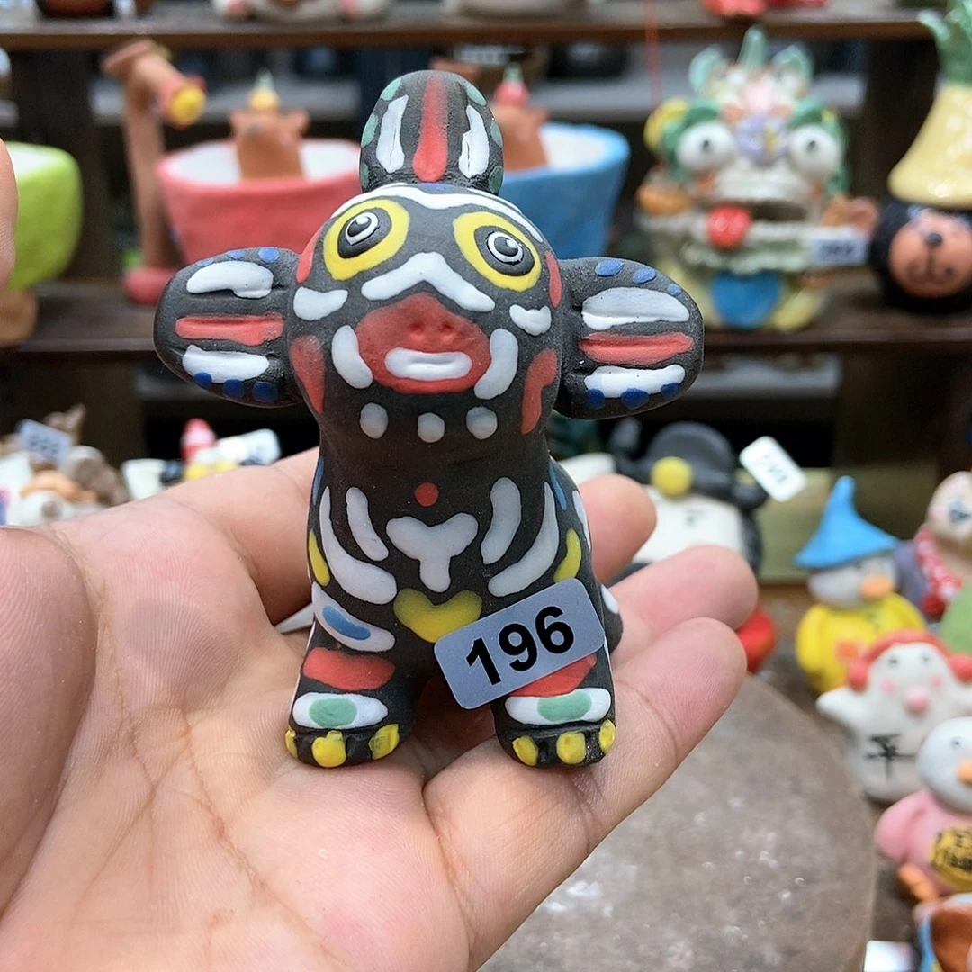 摆件直播间手工抽象陶瓷摆件196