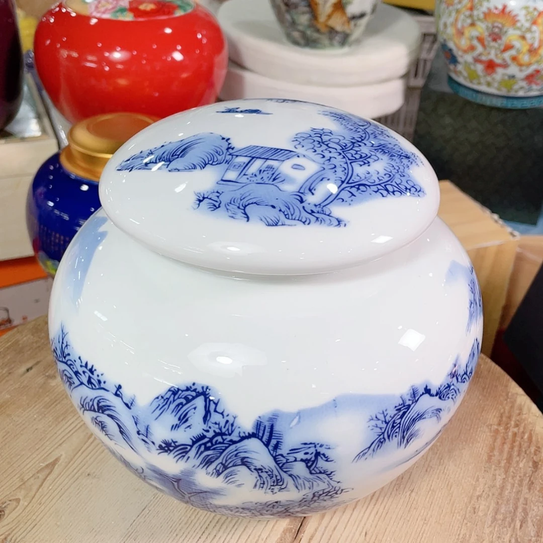 【闪购商品】罐陶瓷茶叶罐密封罐