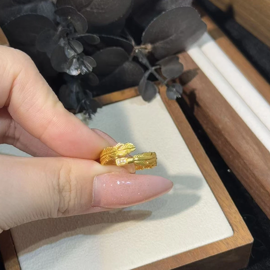 足金999 黄金5G工艺  戒指