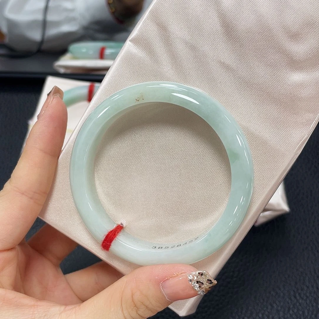 翡翠未镶嵌手镯天然缅甸A货翡翠手镯4号