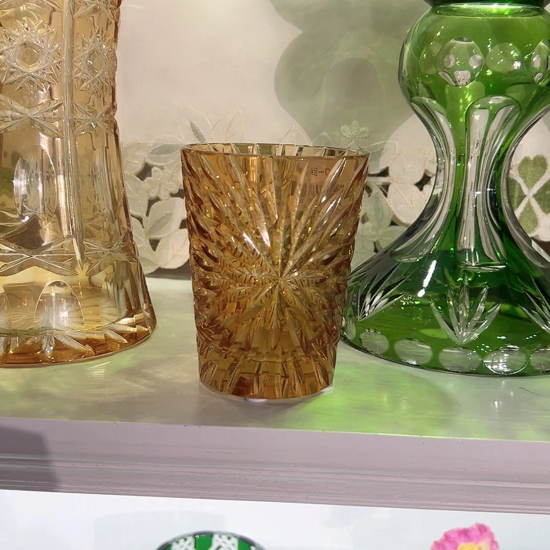陶瓷0187福利烟花水晶杯