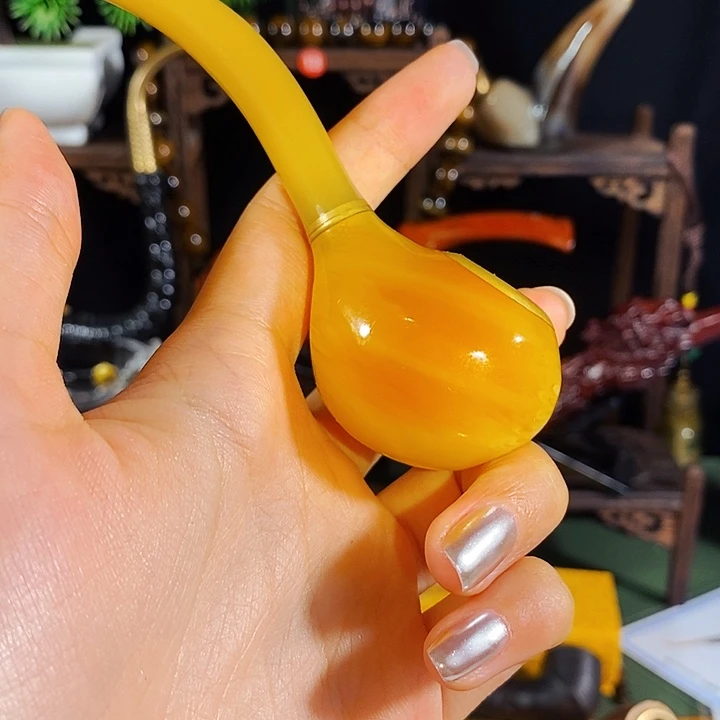 高端定制金丝楠烟嘴
