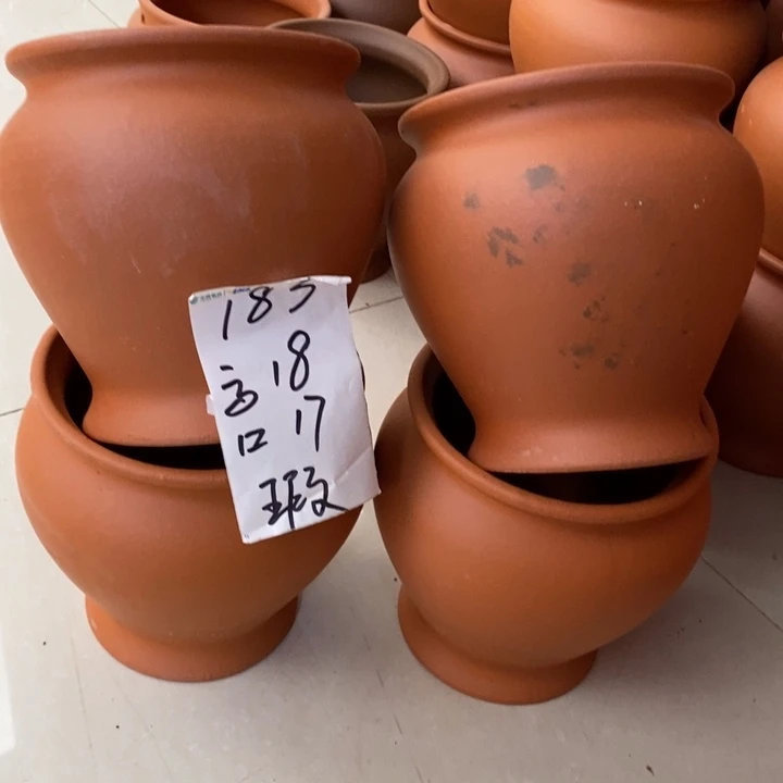 粗陶红陶绿植花盆183