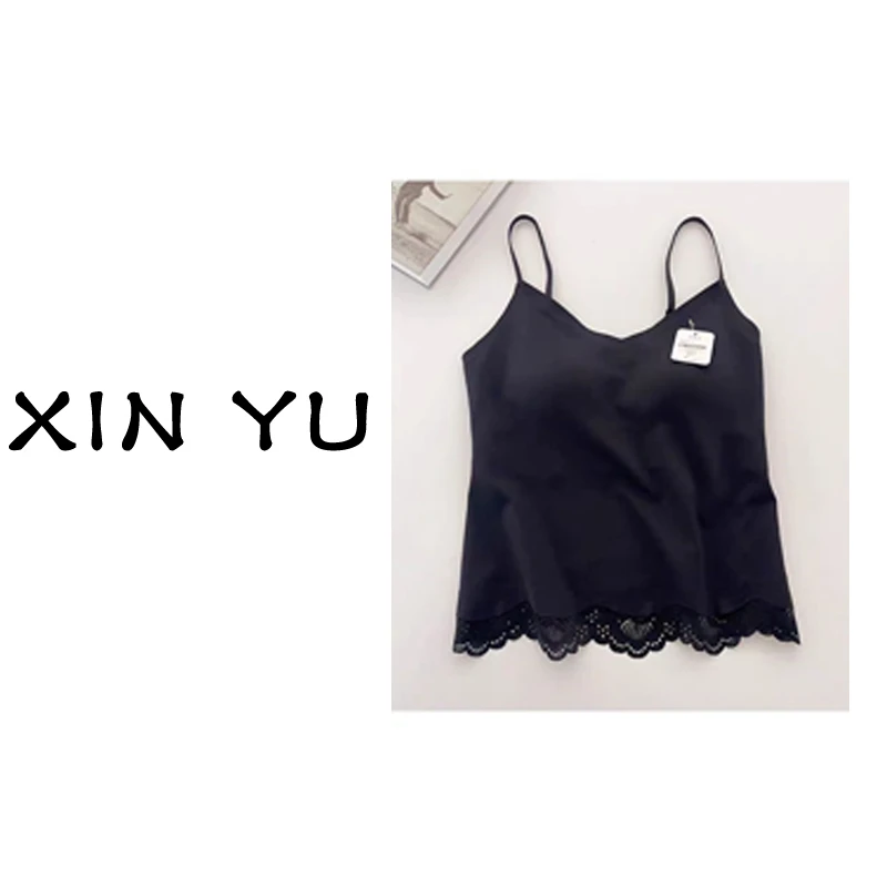 【古妃蕾丝】古妃蕾丝 V领防走光美背无痕吊带